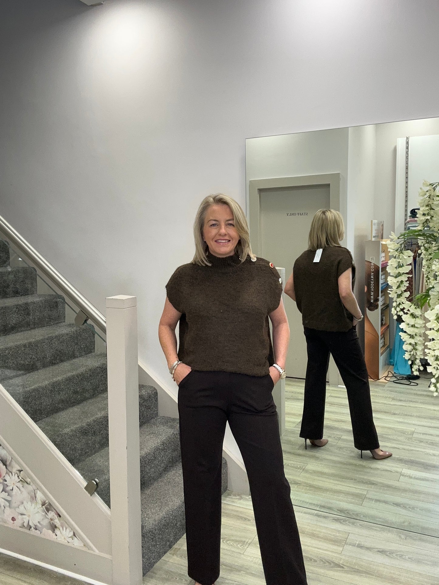 YETTA BROWN KNIT