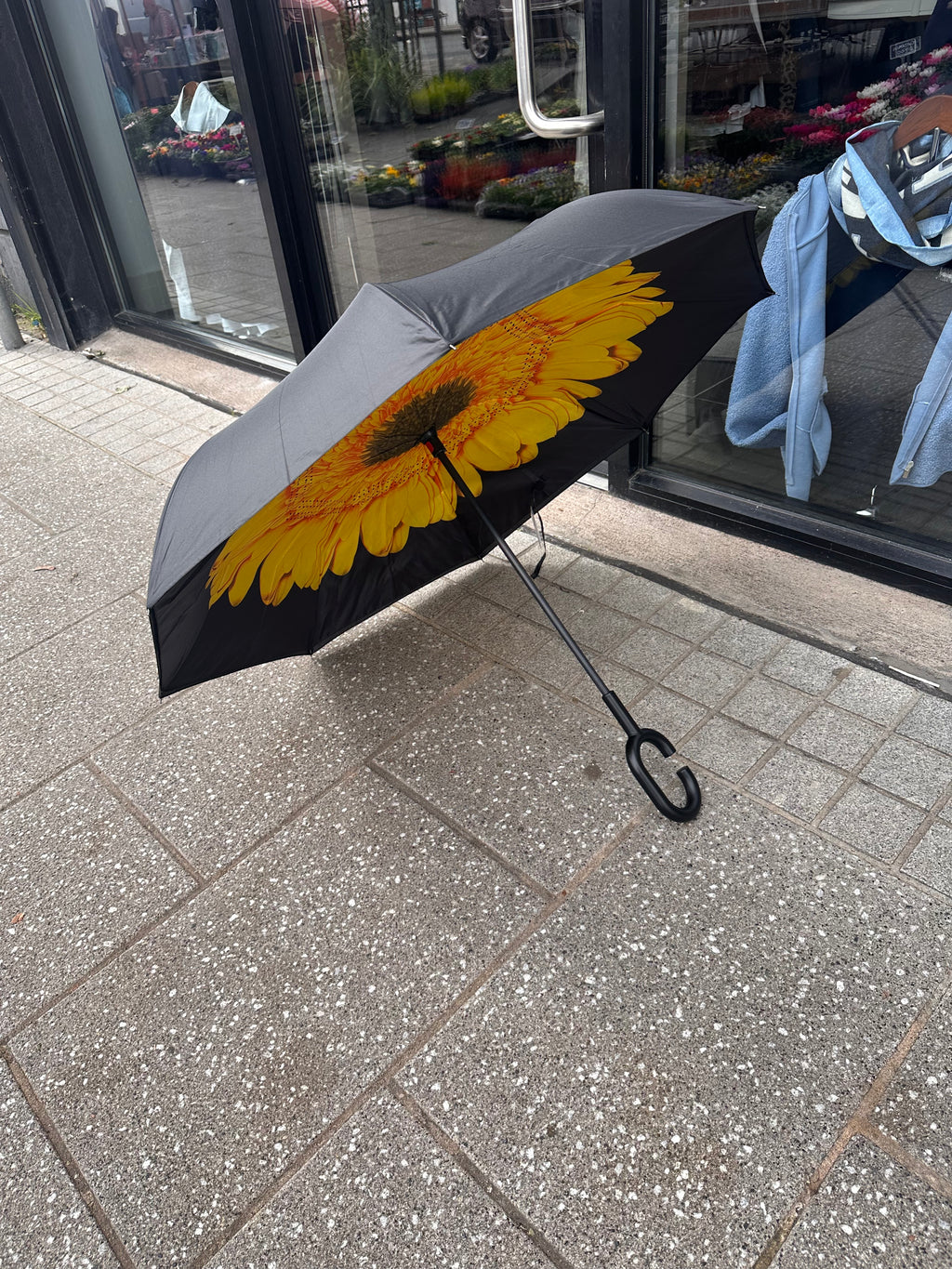 YELLOW FLOWER  UMBRELLA