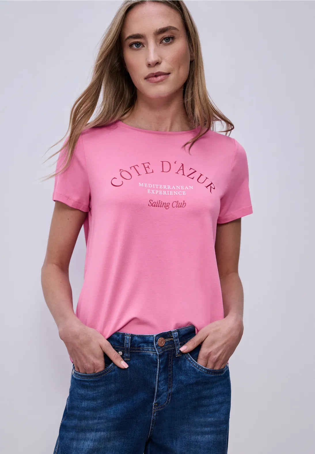 CHERRY PINK TEE