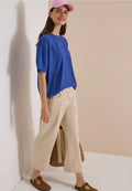MONROE BLUE TOP