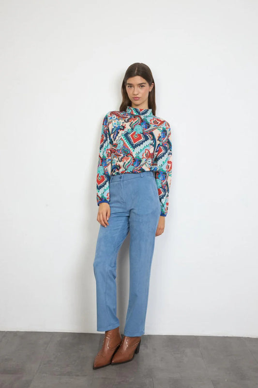 FORTUNA BLUE TROUSER