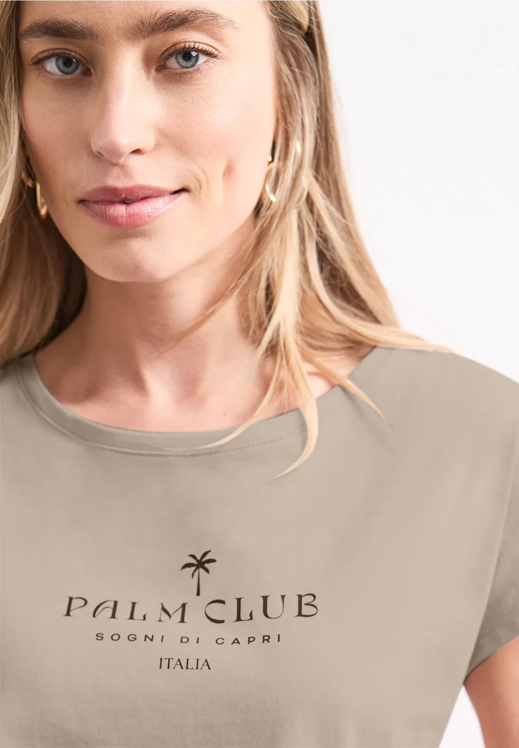 PALM BEIGE TEE