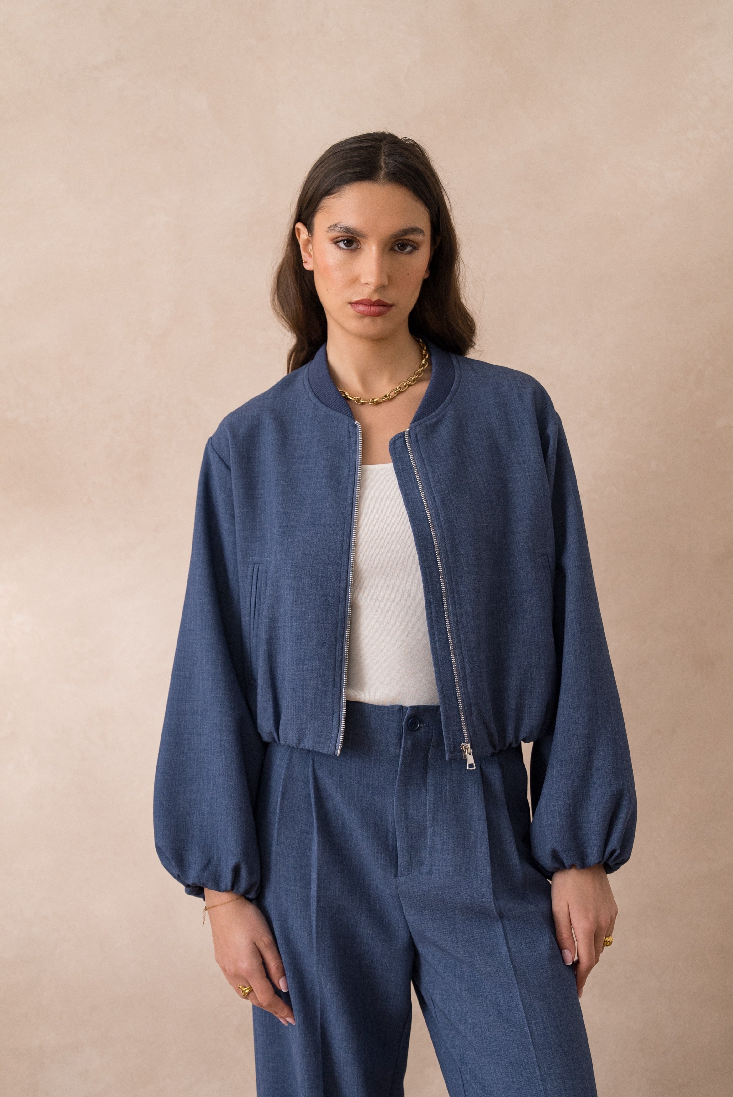 SINEAD DENIM BLUE TROUSER