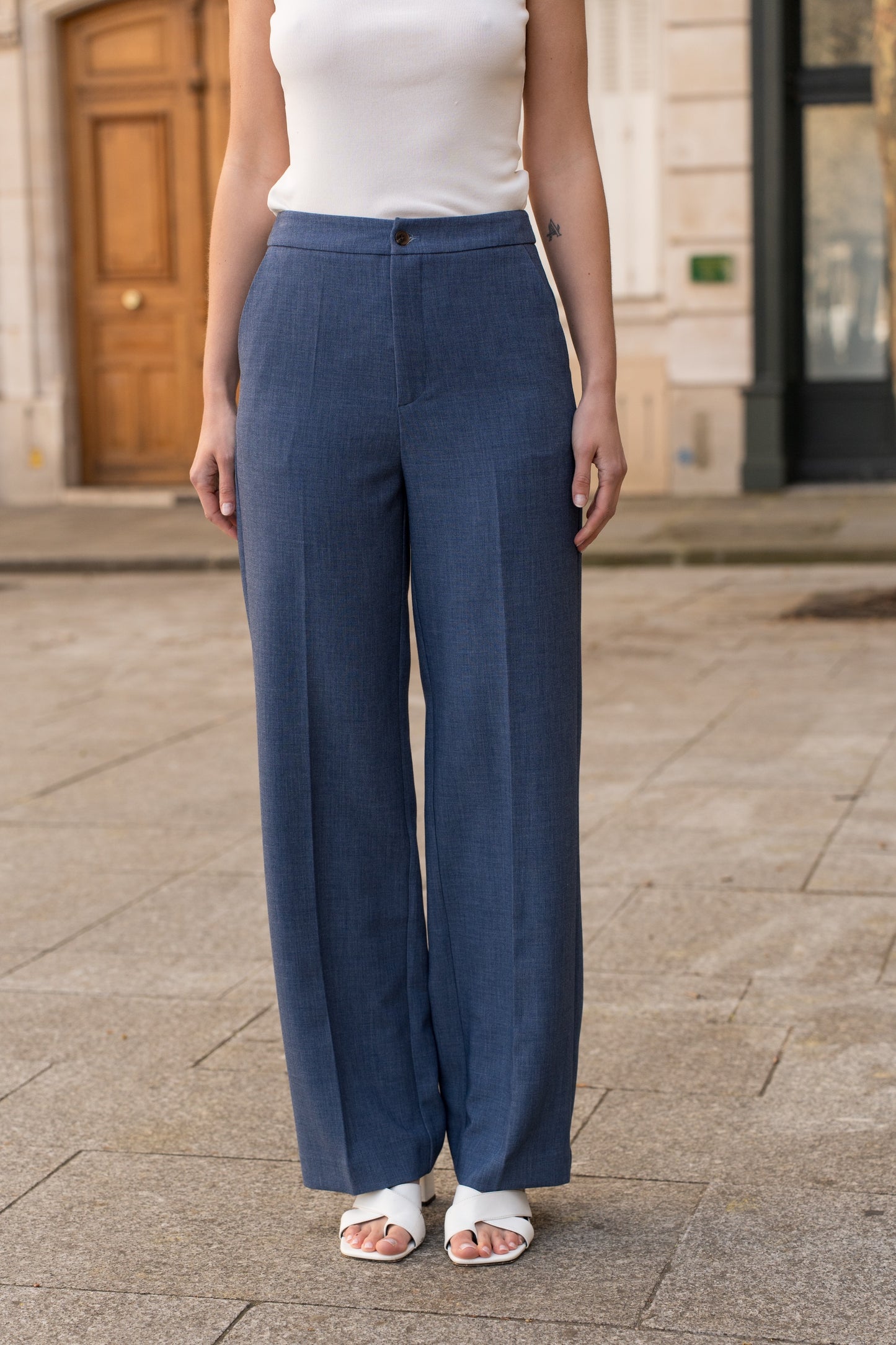 ANNA DENIM TROUSER