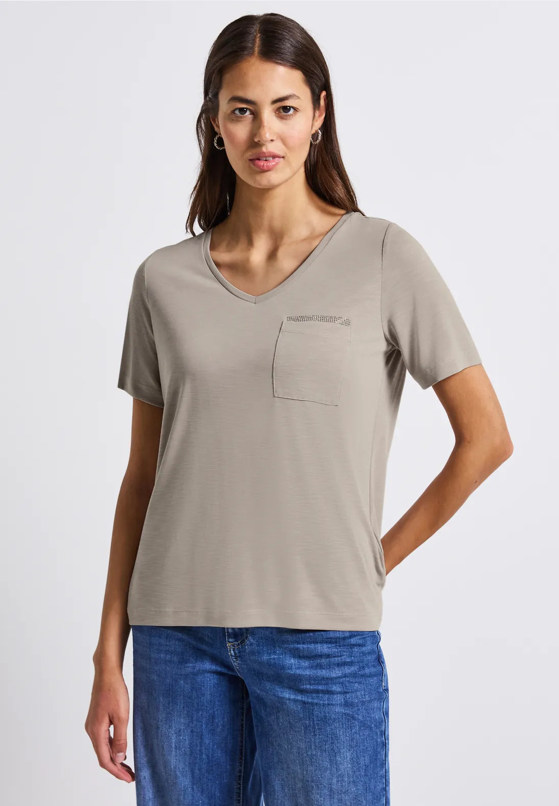 DAME TAUPE TEE