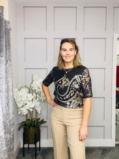 FIZA CAMEL TROUSER