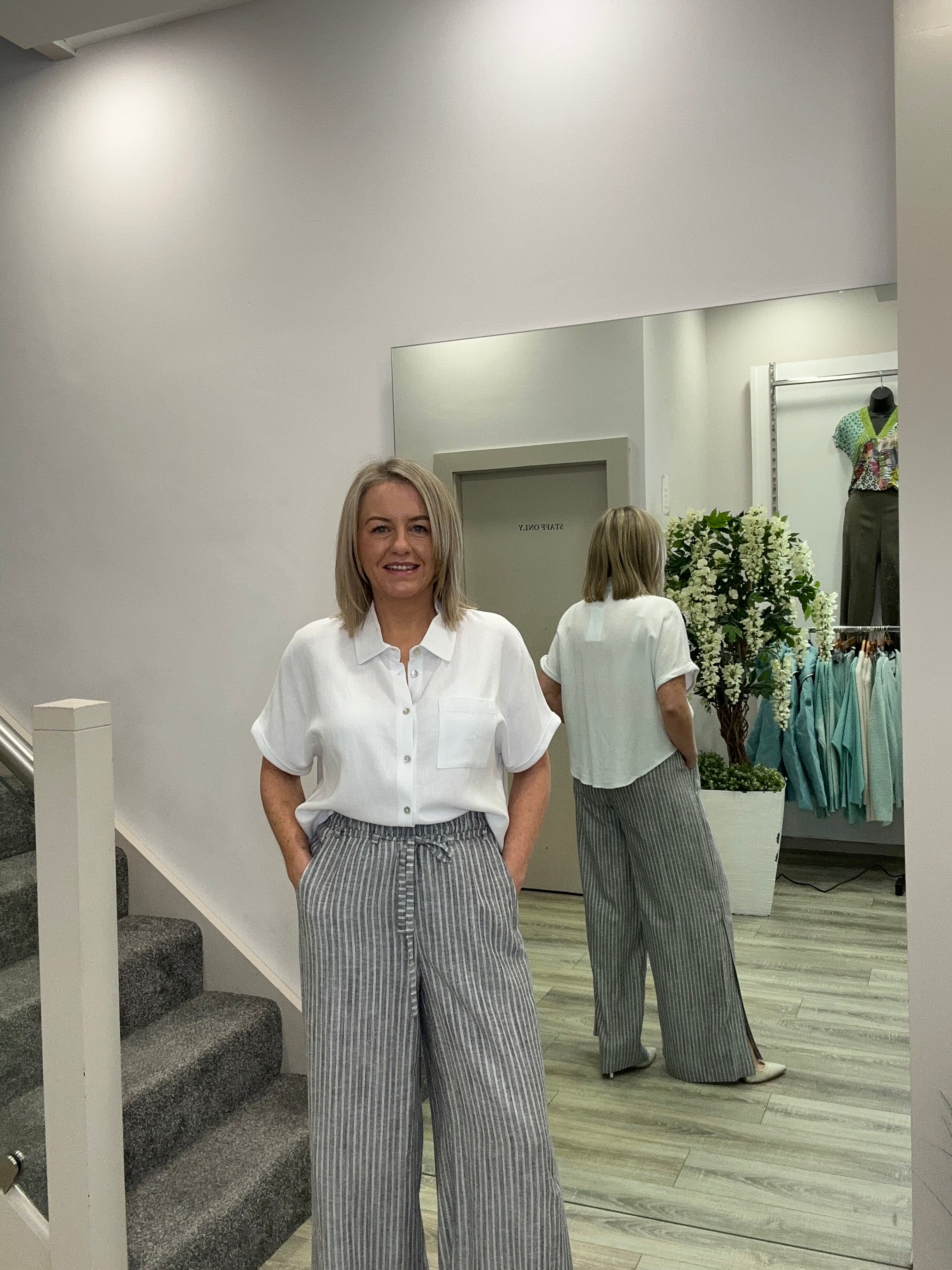 ANNA GREY TROUSER