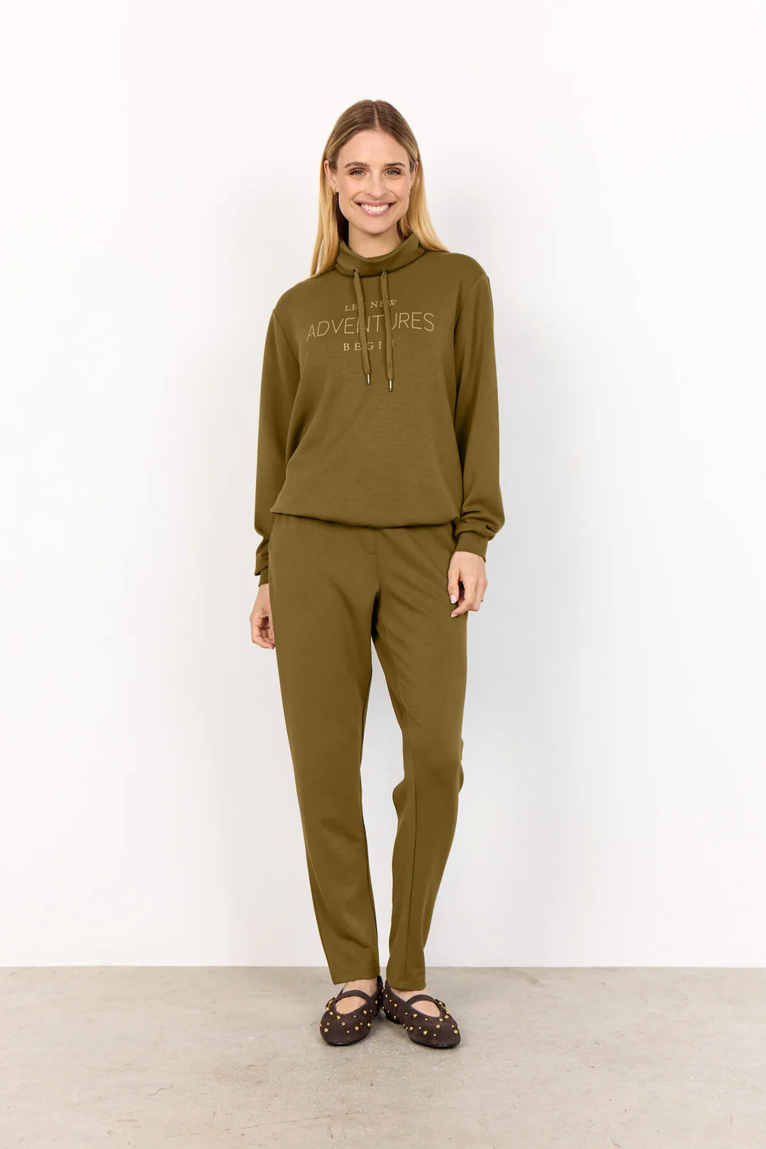 BLAIR  GREEN SWEATER