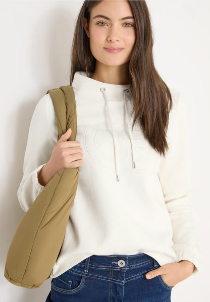 LUNA CREAM SWEATSHIRT
