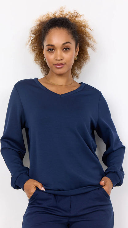 ISIE NAVY SWEATER