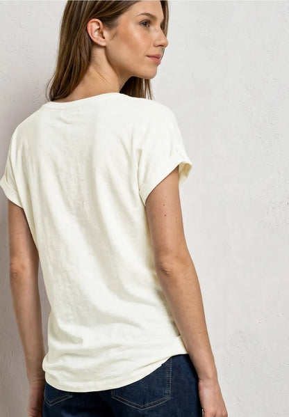 JEN WHITE TEE