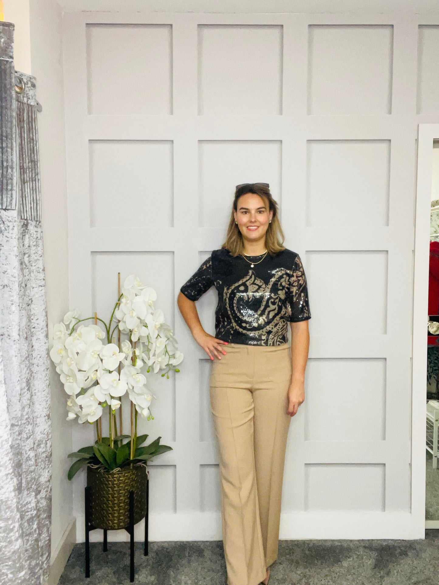 FIZA CAMEL TROUSER