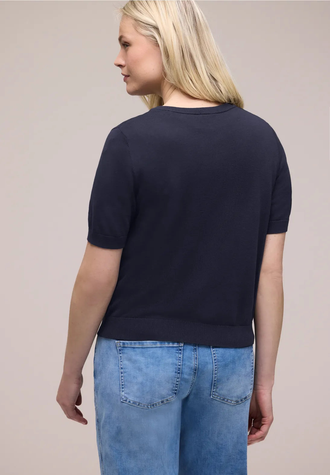 SHELLY NAVY CARDIGAN