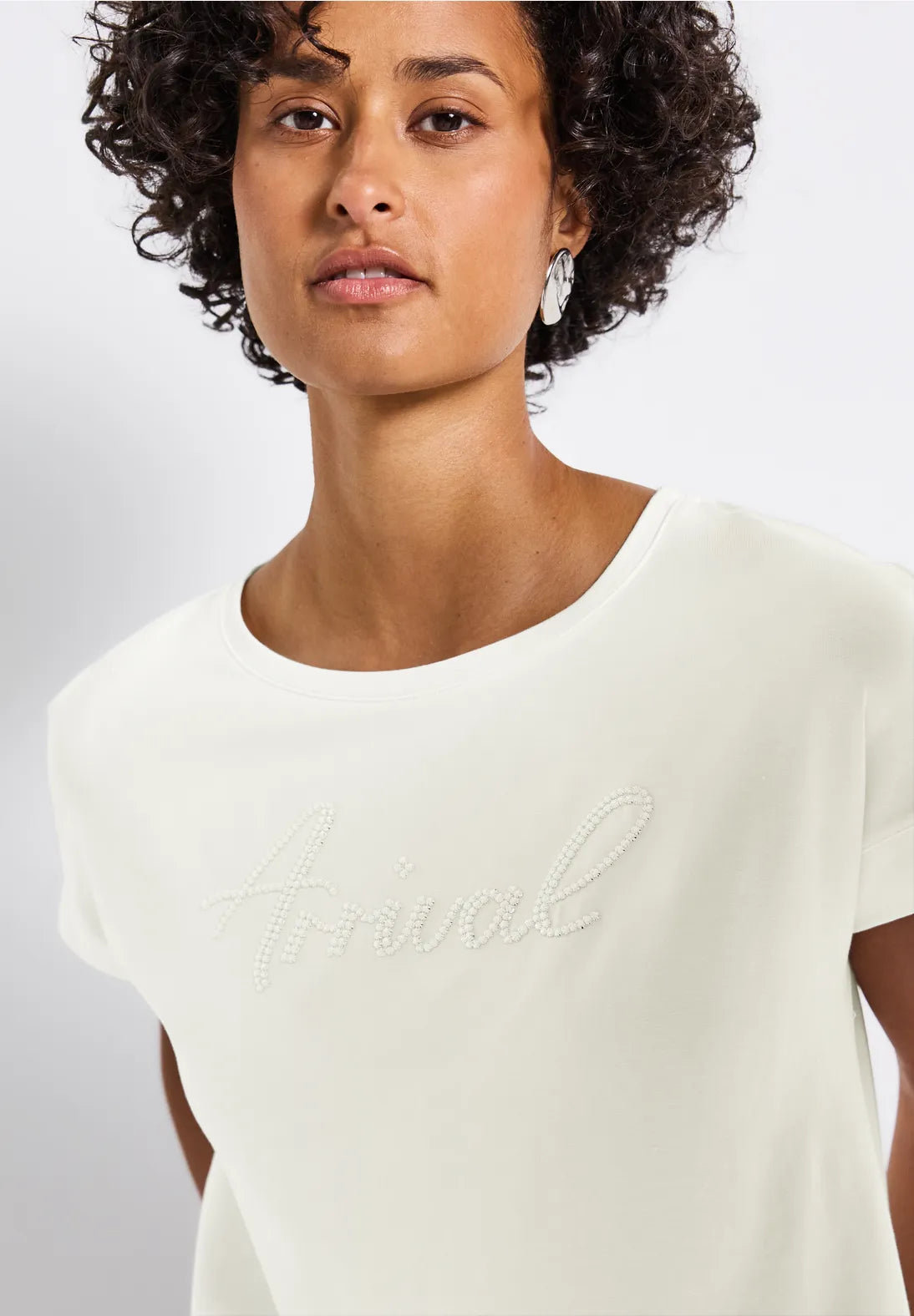 ARRIVAL CREAM TEE
