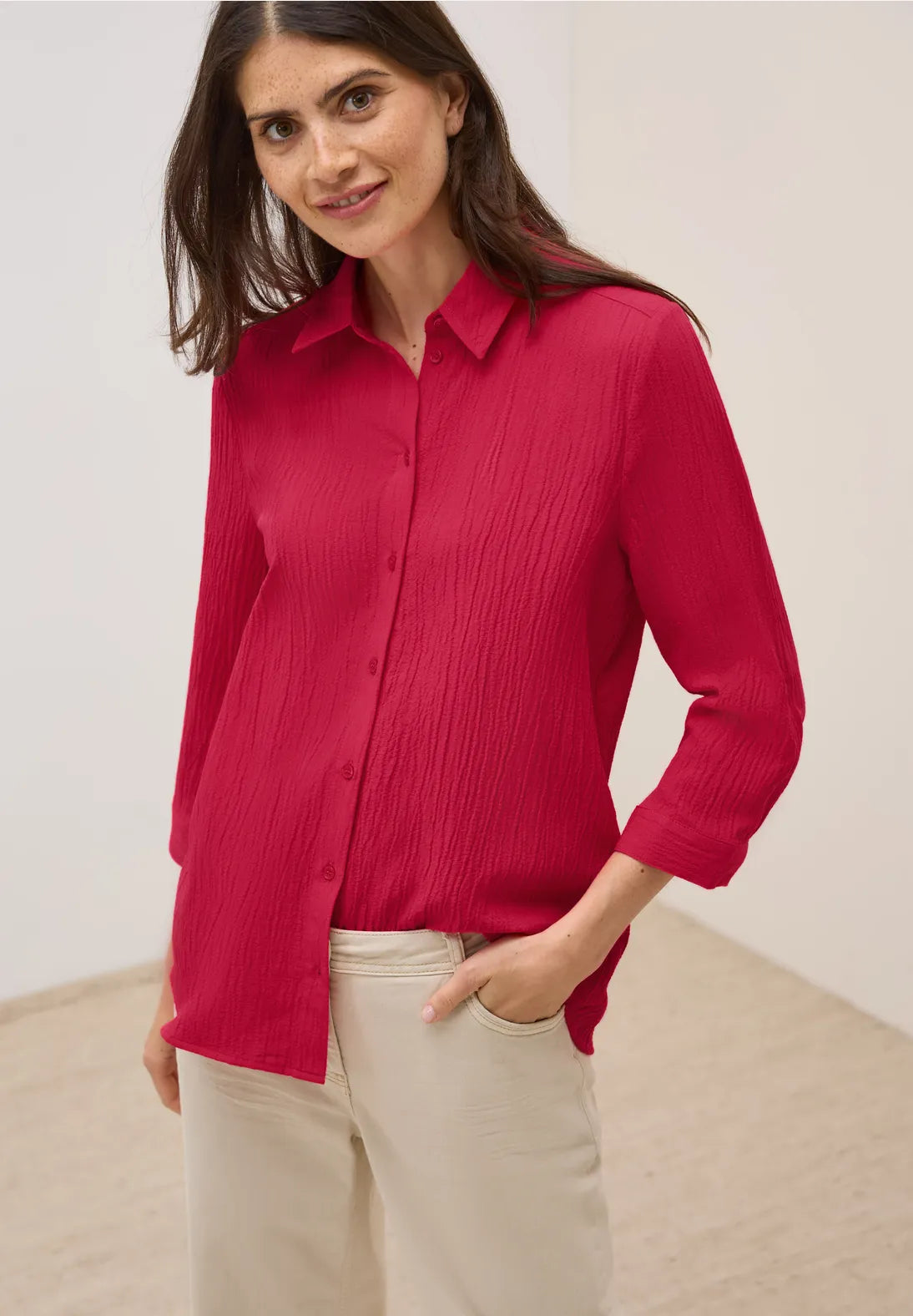 RUBY RED BLOUSE