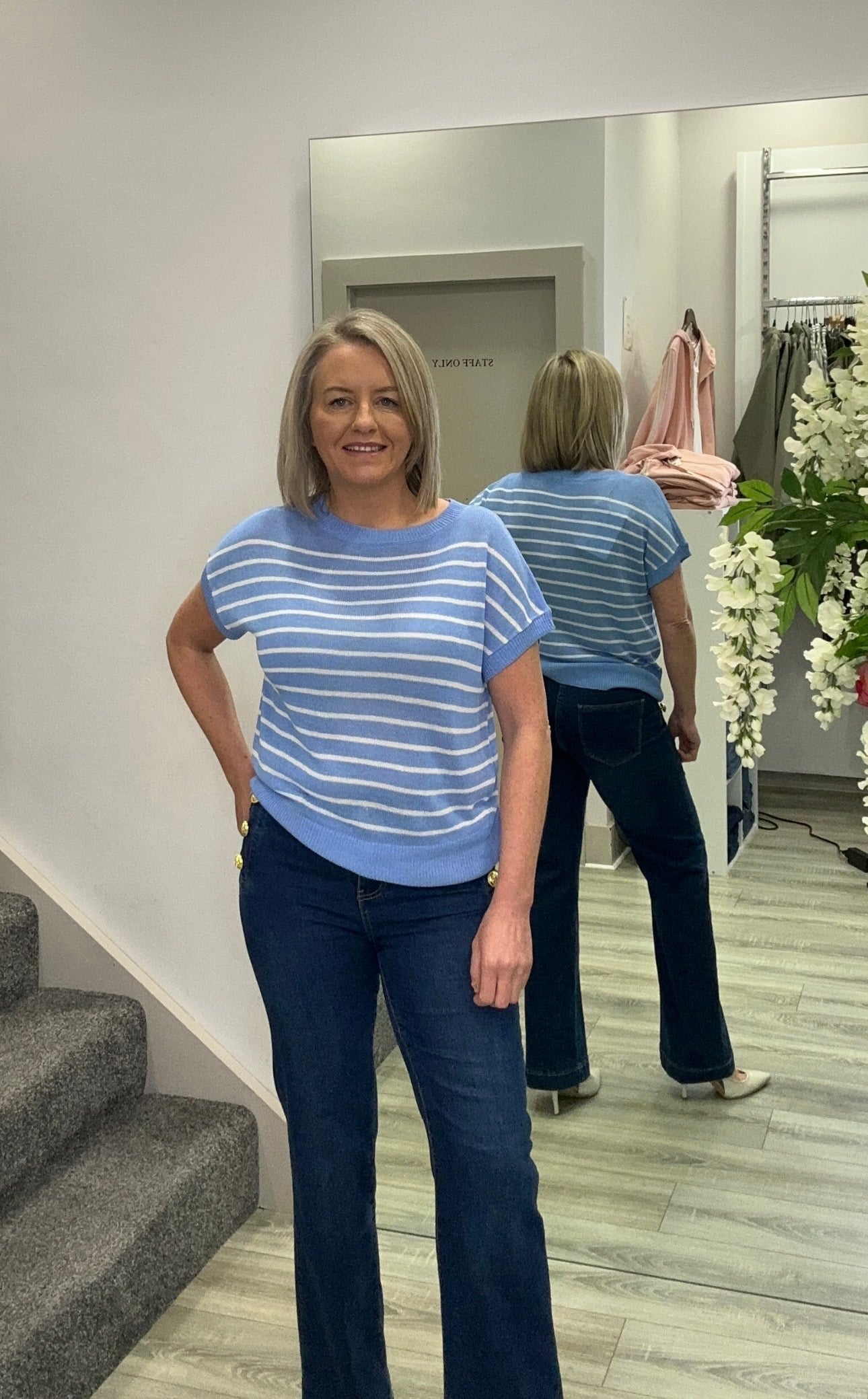 YSA BLUE TOP