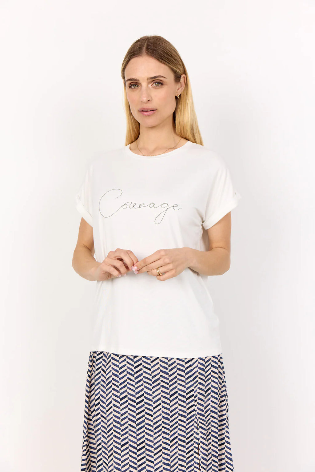 MARICA WHITE  T-SHIRT