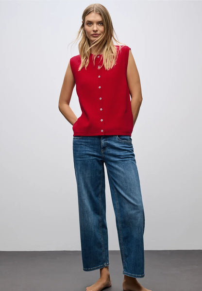 ARMELL RED PULLOVER