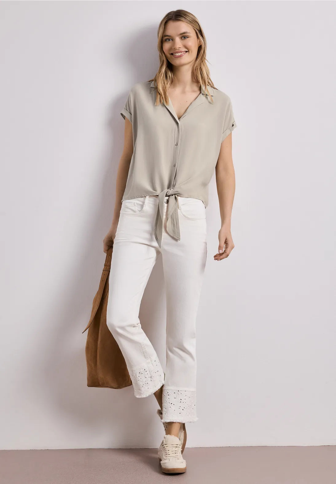 CHAR BEIGE BLOUSE