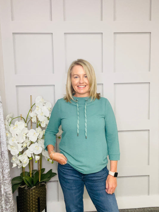RITA GREEN TOP