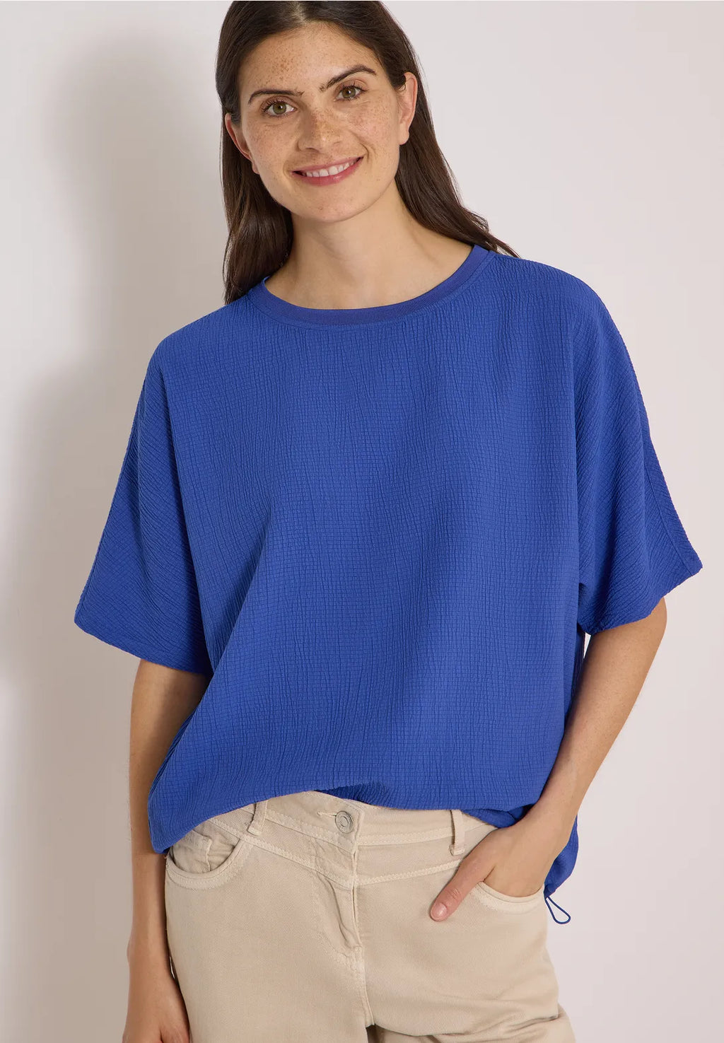 MONROE BLUE TOP