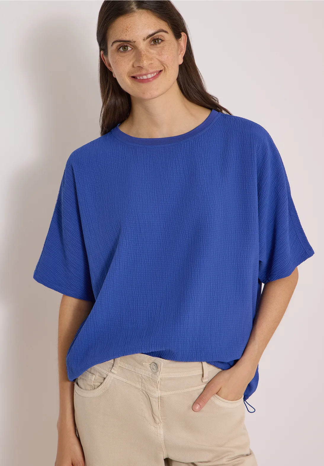 MONROE BLUE TOP