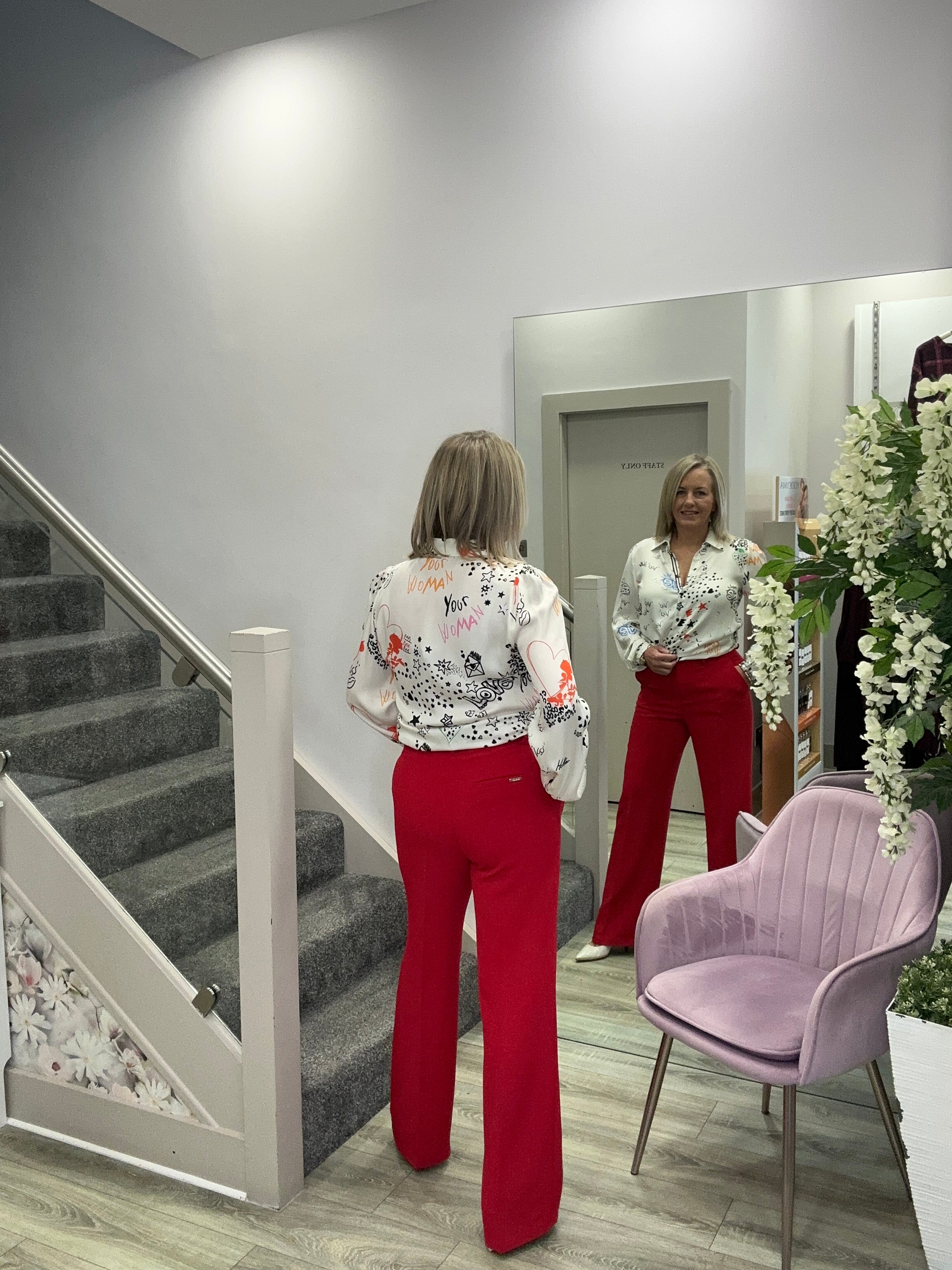 TURRES RED TROUSERS