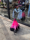 PINK FLOWER UMBRELLA