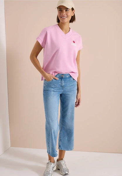 CHARLIE PINK TOP