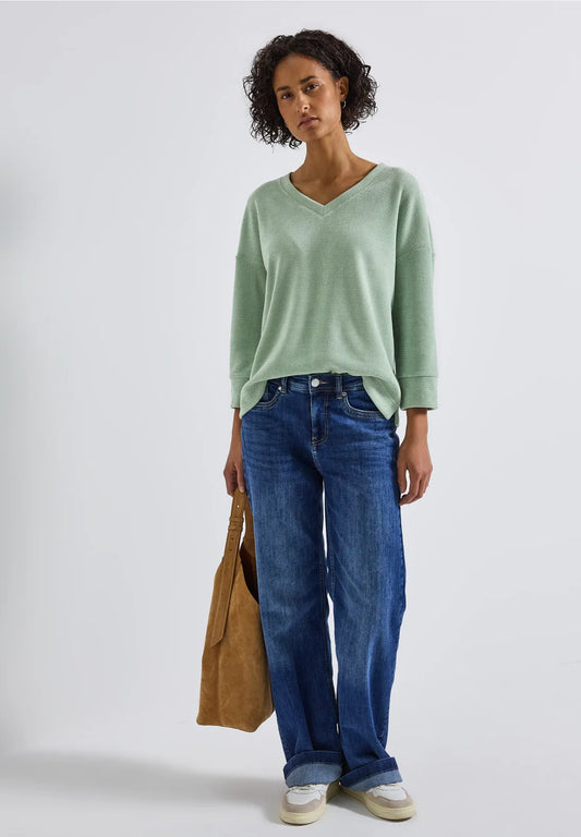 SASKIA MINT SWEATER