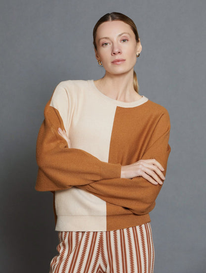 SADIE RUST SWEATER