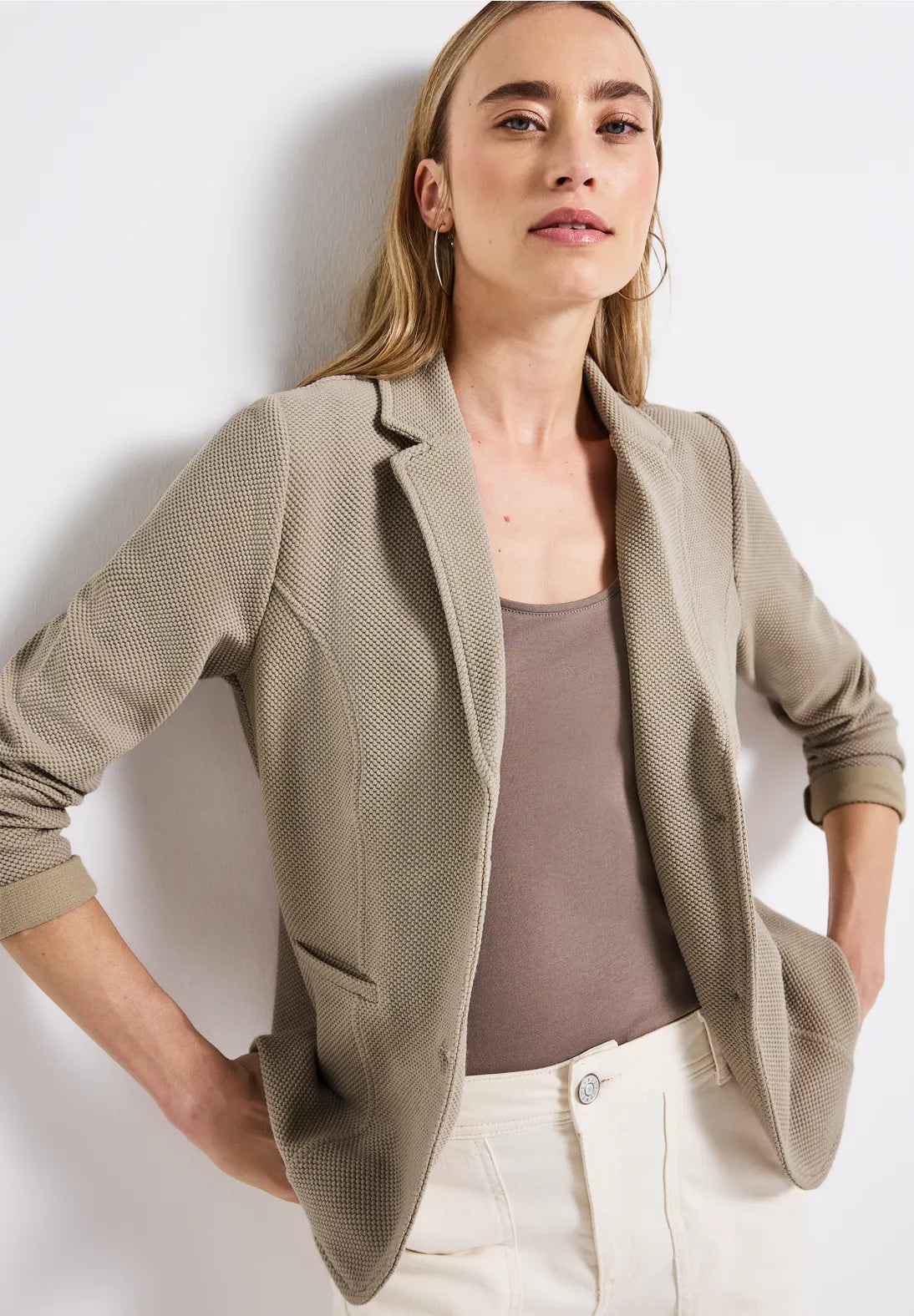 JAN TAUPE BLAZER