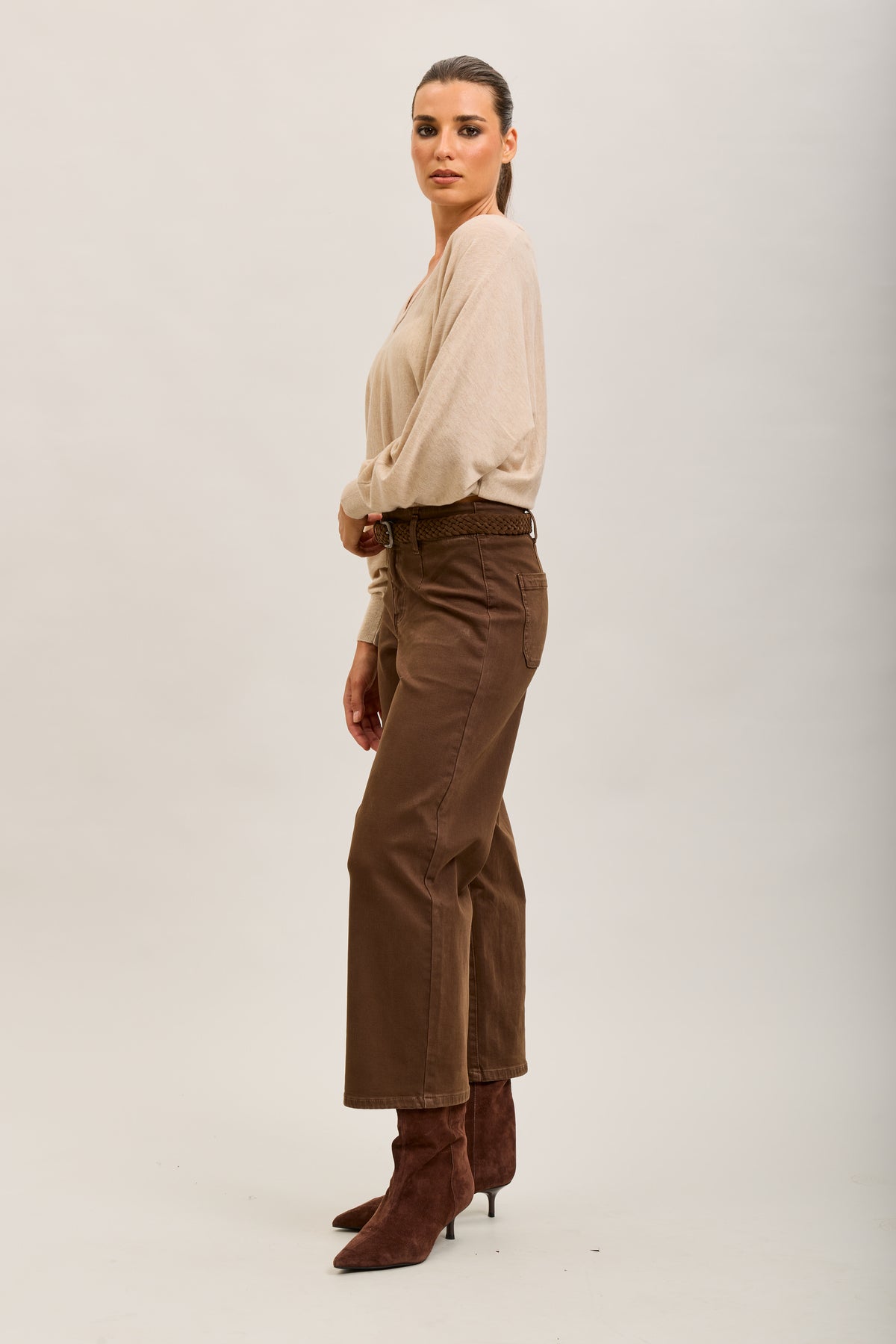 TYAN BROWN JEAN