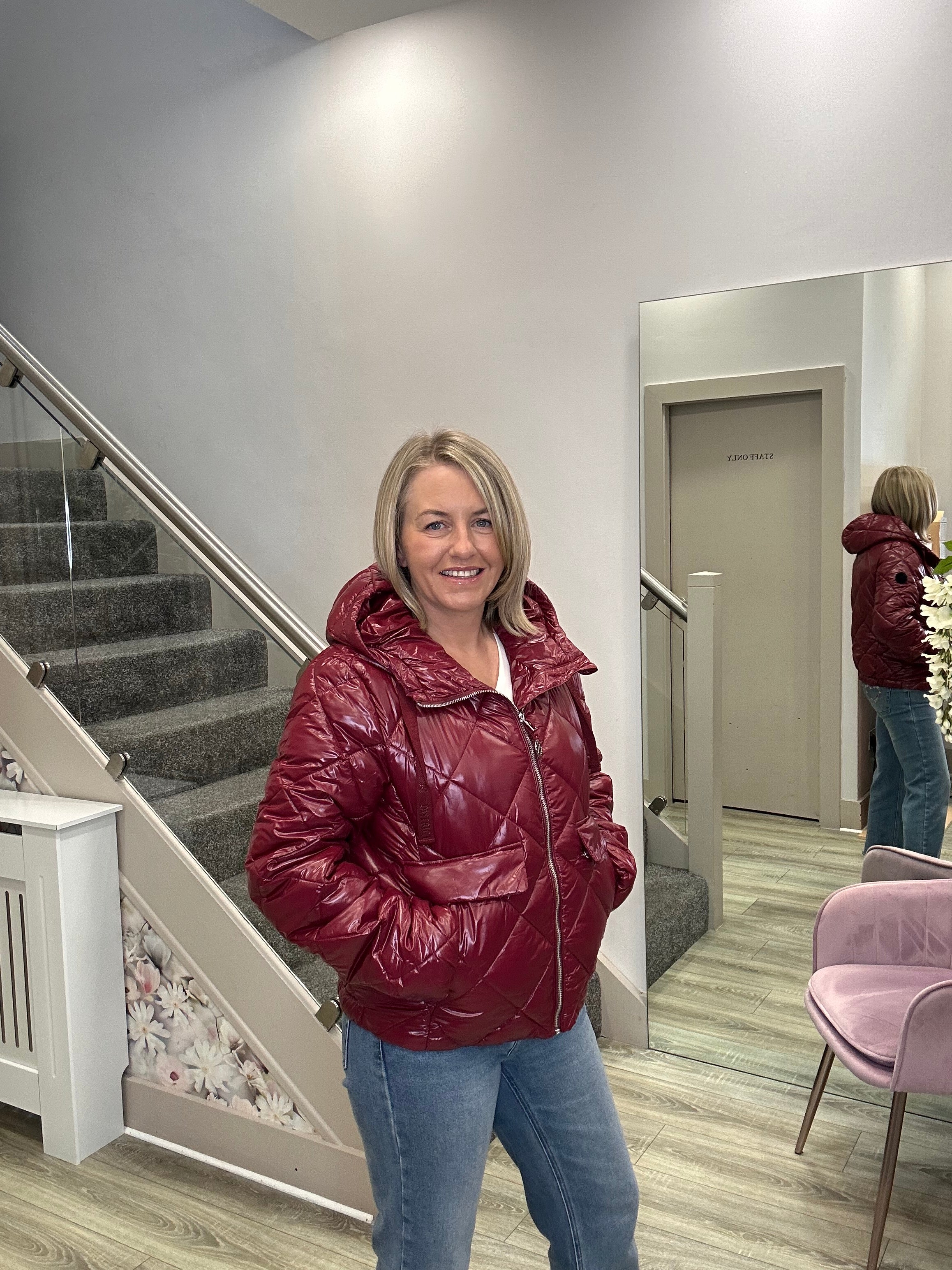MOCHA RED COAT