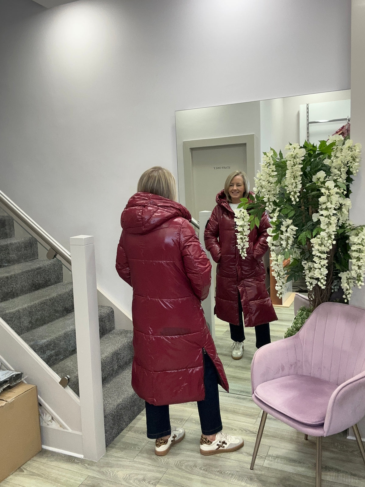 DONUT DARK RED  COAT