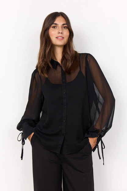 NAIA BLACK BLOUSE