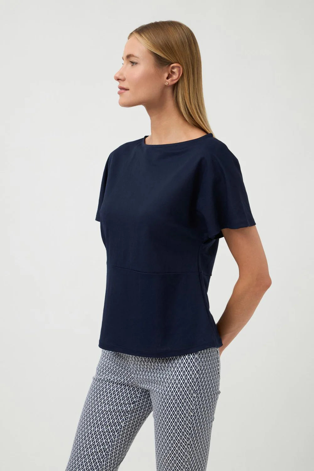 PERALTA NAVY TOP