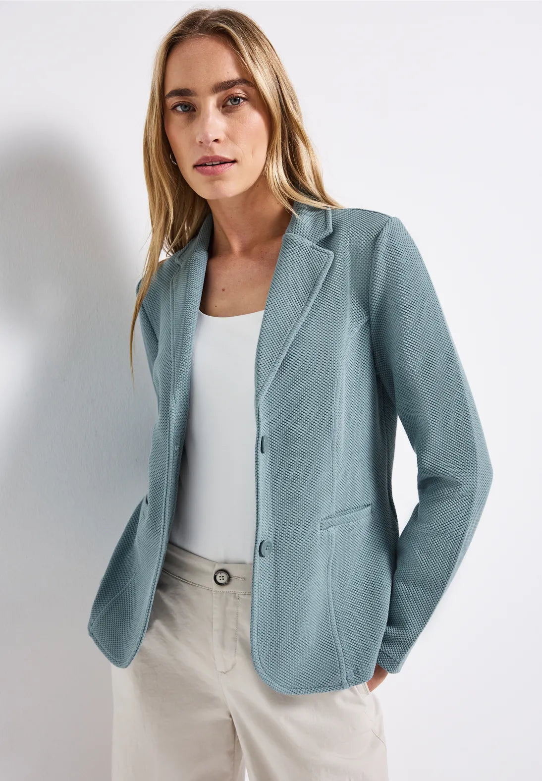 JAN DUCK EGG BLAZER