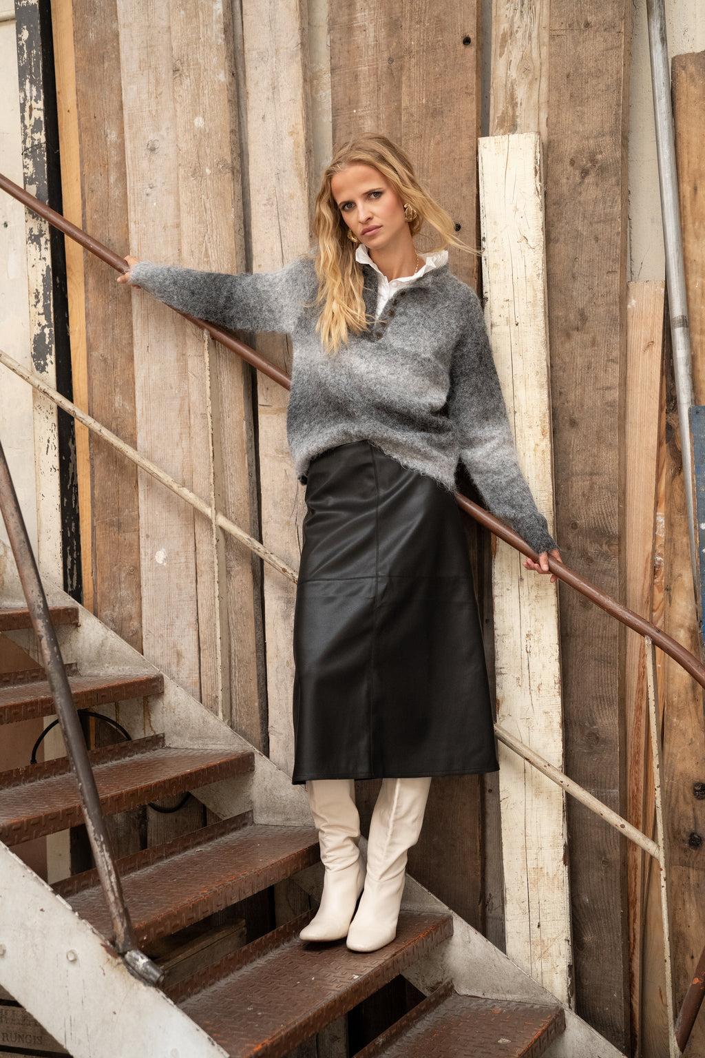 SUENO BLACK SKIRT