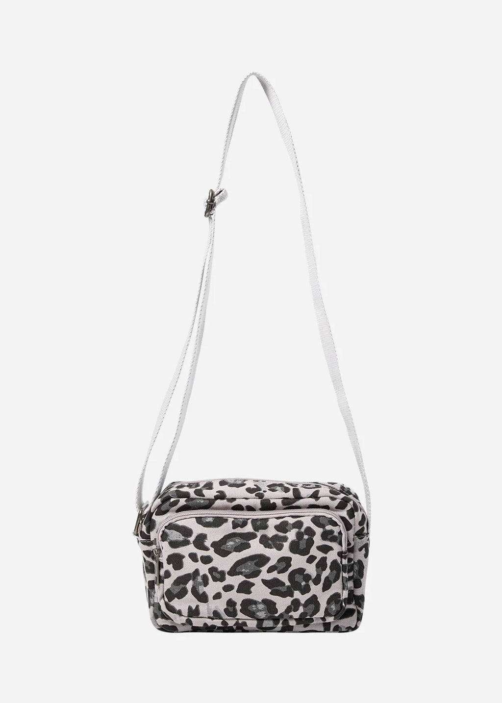 GREY ANIMAL PRINT BAG