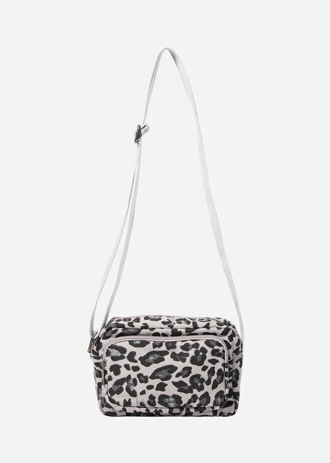 GREY ANIMAL PRINT BAG