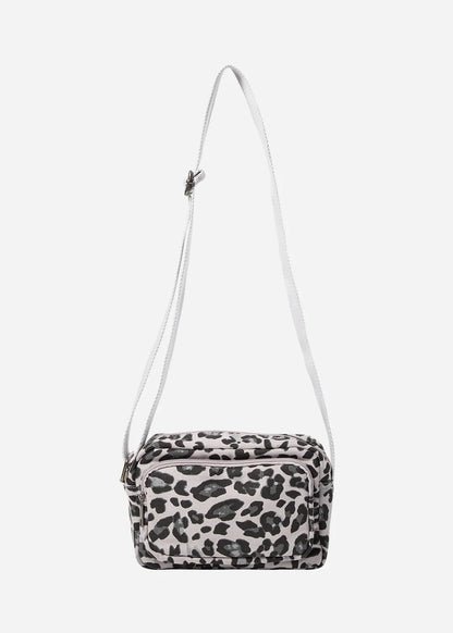 GREY ANIMAL PRINT BAG
