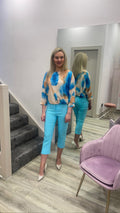 PENNY TURQUOISE TROUSER