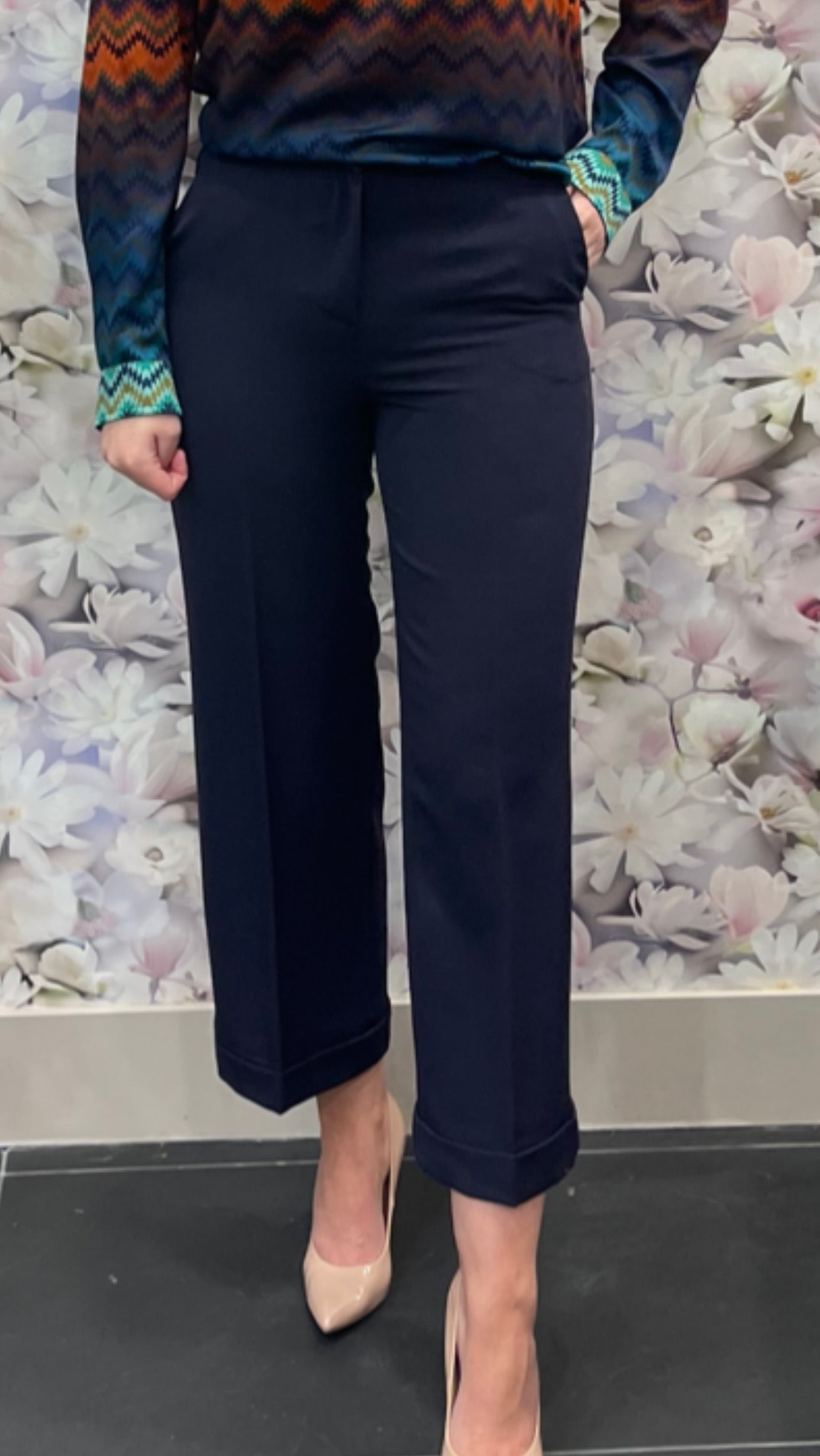 FRANCA NAVY CULOTTES
