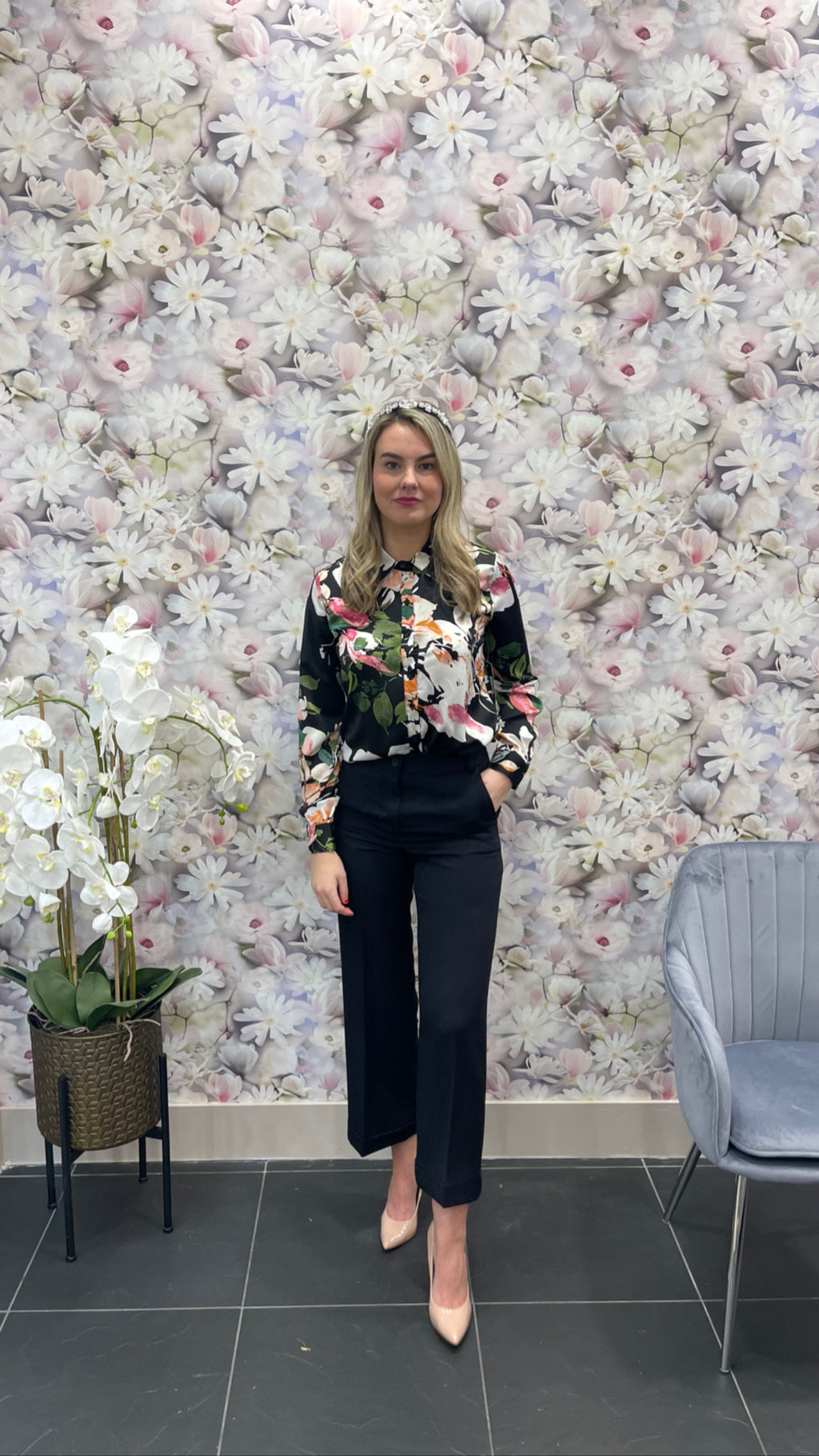 FRANCA BLACK CULOTTES