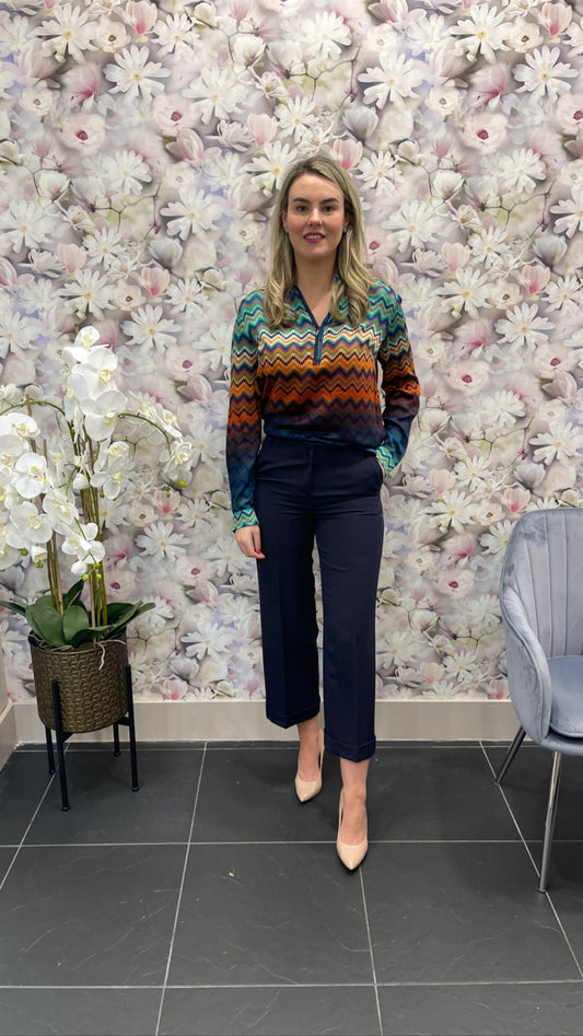 FRANCA NAVY CULOTTES