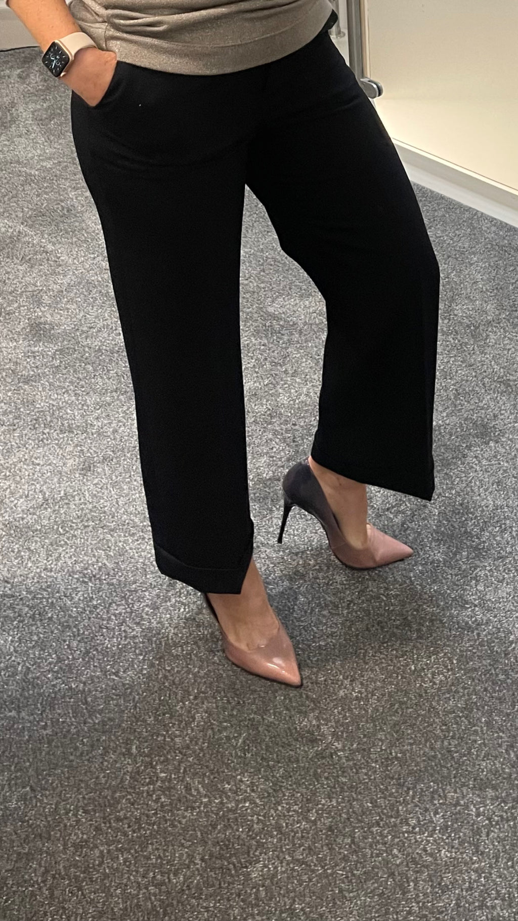 FRANCA BLACK CULOTTES