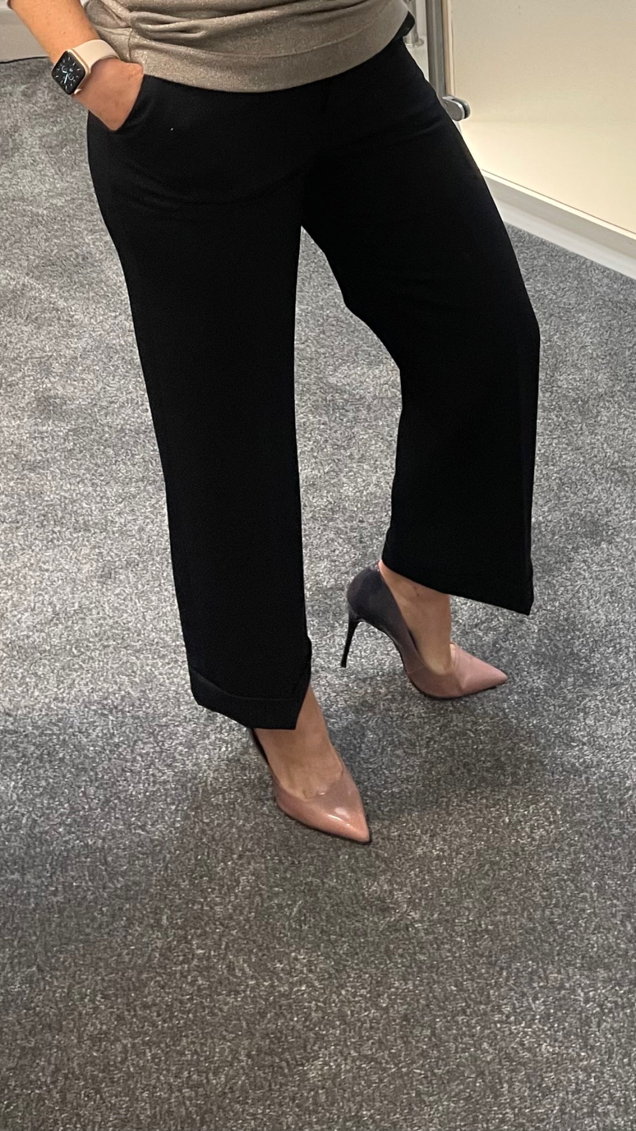 FRANCA BLACK CULOTTES