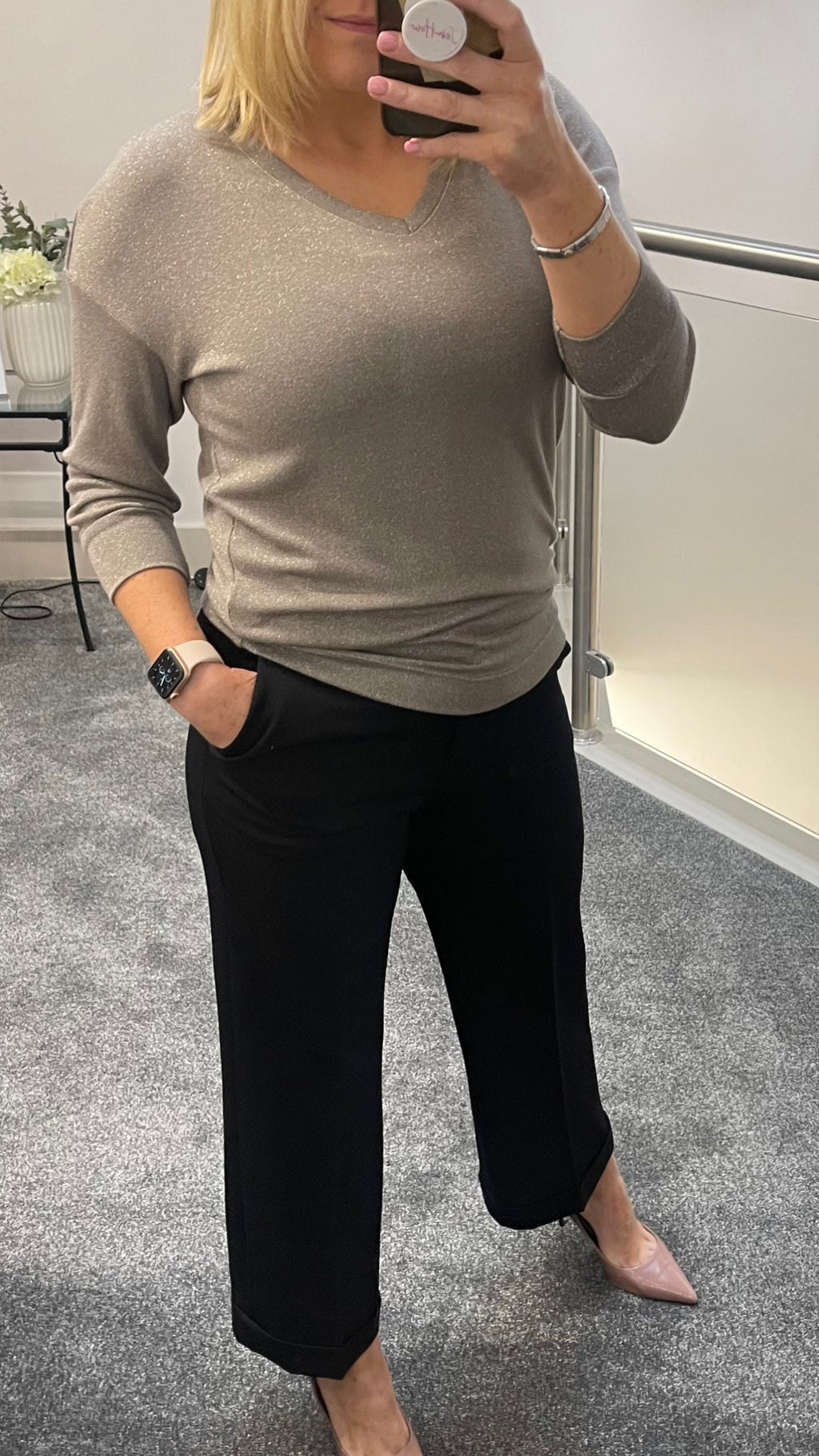 FRANCA BLACK CULOTTES