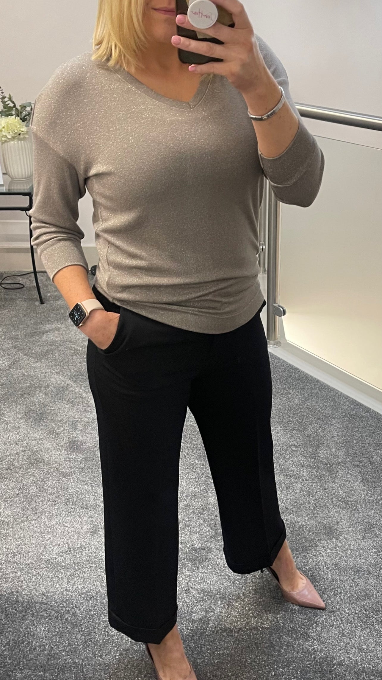 FRANCA BLACK CULOTTES